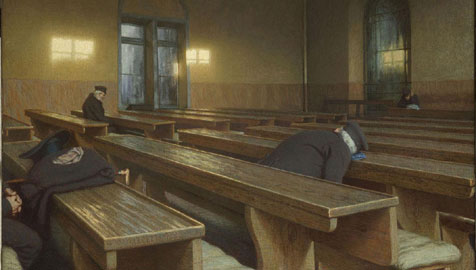  Angelo Morbelli, Giorno di festa al Pio Albergo Trivulzio, 1892 Parigi, Museo d’Orsay © RMN (Musée d’Orsay) / Hervé Lewandowski