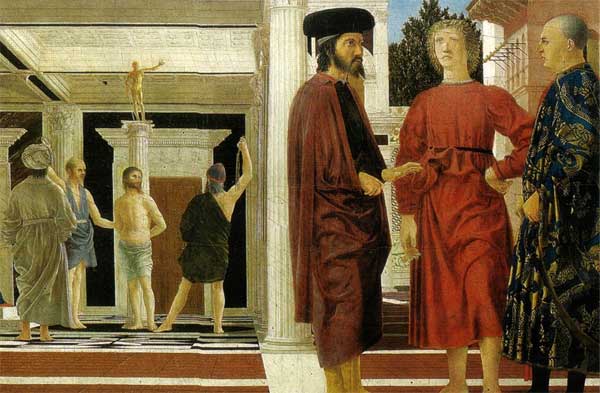 Flagellazione di Piero della Francesca - Museo Italia