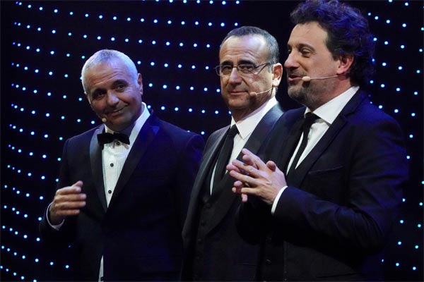 Giorgio Panariello, Carlo Conti e Leonardo Pieraccioni